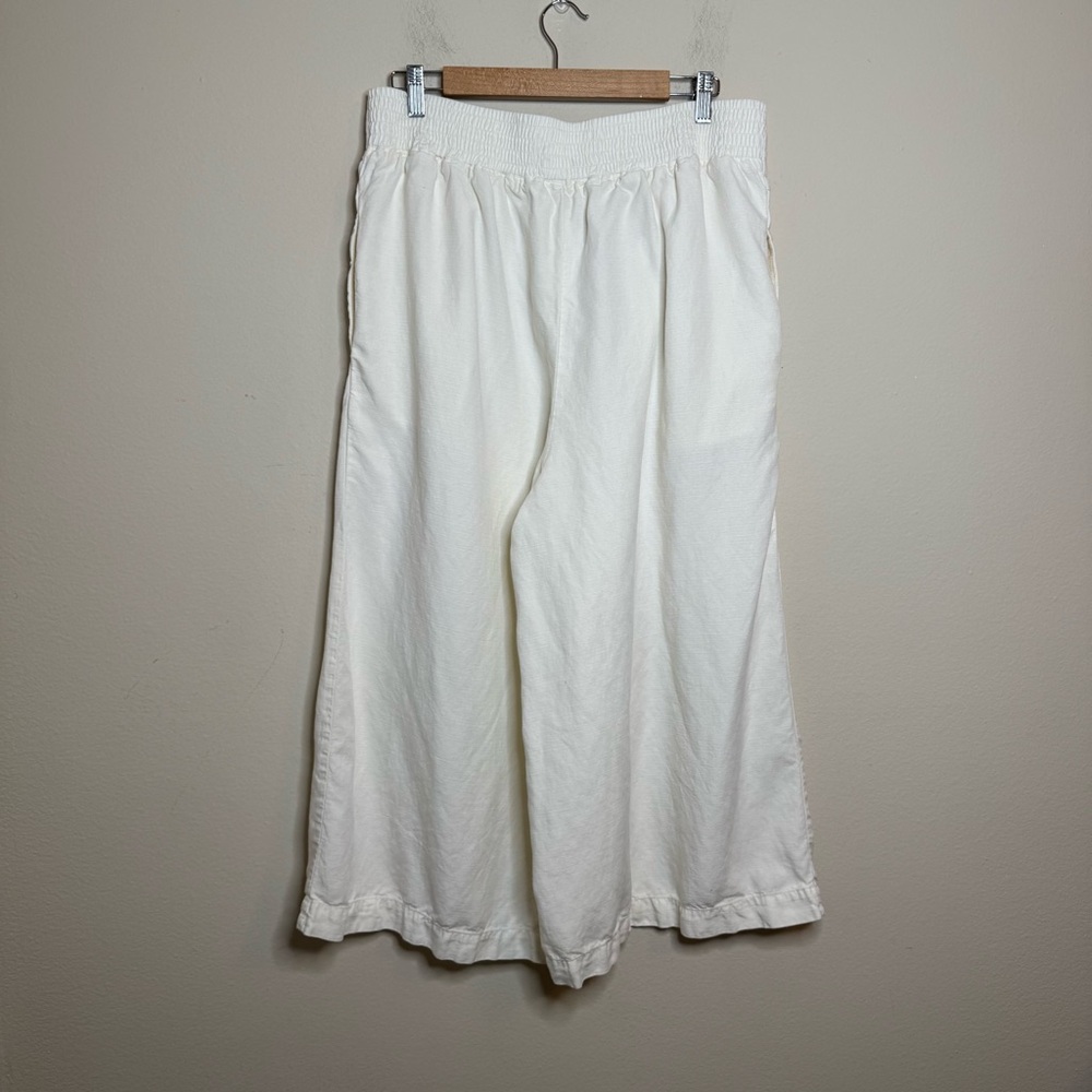 By Anthropologie Oceanside Cropped Wide Leg Pants - Picture 9 of 12